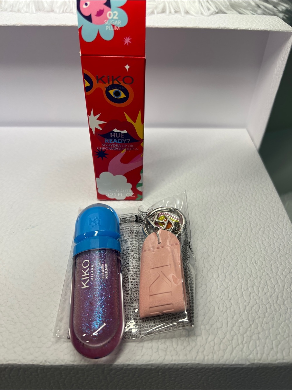 KIKO 3D Hydra Lip Oil - Chromapop edition - 02 Sugar Plum